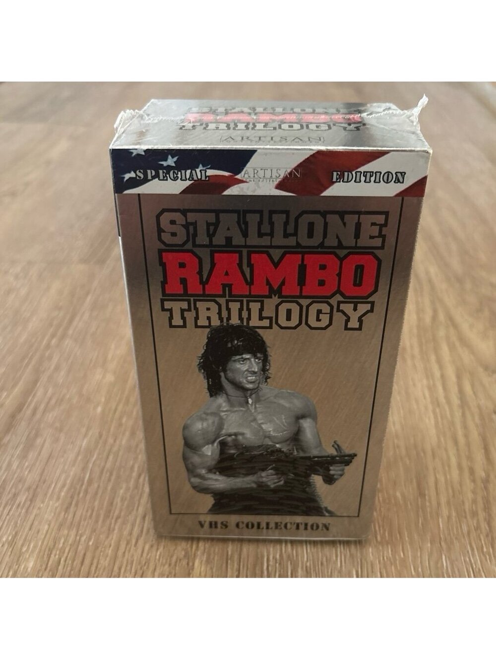 Rambo Trilogy VHS Box Set SEALED Artisan Special Edition Stallone First Blood